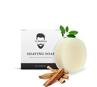 La Barbiera Solid Shaving Soap | 60g Refill Puck | Vegan and Plastic Free (Classic), Natural