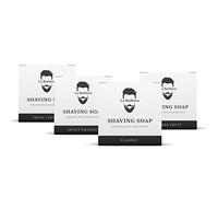 La Barbiera Solid Shaving Soap | 60g Refill Puck | Vegan and Plastic Free (Multipack), Natural