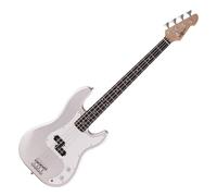 LA Bass Guitar by Gear4music, Silver Flake