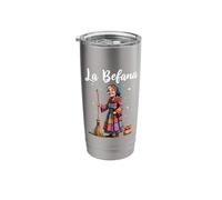 La Befana Christmas Witch Italian Xmas Stainless Steel Insulated Tumbler