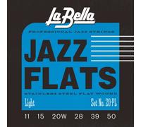 La Bella 20PL Jazz Flats 11-50 Stainless Steel Electric Guitar Strings