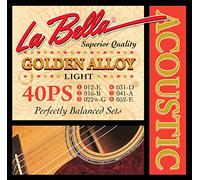 La Bella 40PS Golden Alloy 012/052