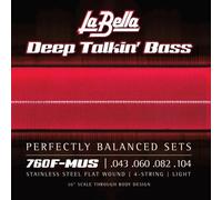 La Bella 760F-MUS Bass strings