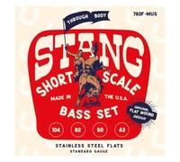 La Bella 760F-MUS Stainless Steel Flat Wound Bass Guitar Guitar String