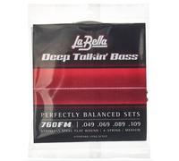 La Bella 760FM Flat Wound Bass Strings Set 49/109