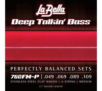 La Bella 760FM-P Mini P Flat Wounds