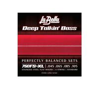 La Bella 760FS Deep Talkin' Bass Flatwound Bass Strings - Extra Long