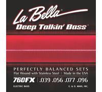 La Bella 760FX Flatwound String Set