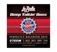 La Bella 760M Flat Wound Bass Strings Set 52/110
