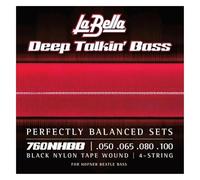 La Bella 760NHBB Beatle Bass bl, 050/100