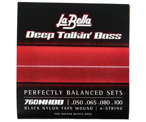 La Bella 760NHBB Beatle Bass Set BN