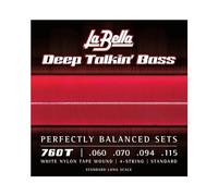 La Bella Bass 760T White Nylon 060/115