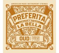 La Bella OU-PT Preferita Oud Strings Nylon Trebles & Tarnish-Resistant Basses - Turkish Tuning