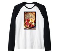 La Bella Vita Cured Meat and Cheese Board Raglan Baseball Tee