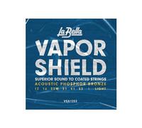 La Bella VSA1252 Vapor Shield Light Acoustic Phosphor Bronze Light 12-52