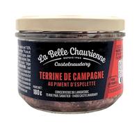 La Belle Chaurienne Espelette Chilli Pepper Farmhouse Terrine 180g