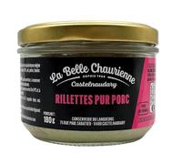 LA BELLE CHAURIENNE Pure PORC Pork RILLETTES 180G
