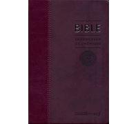 La Bible TOB Traduction cuménique, couverture similicuir bordeaux