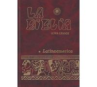 La Biblia Latinoamérica [large print] hardcover, assorted color (green, blue or maroon)