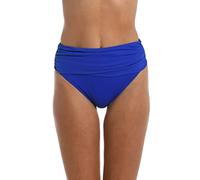La Blanca Women's Island Goddess Banded Hipster Swimsuit Bottom Bikini, Sapphire, 20