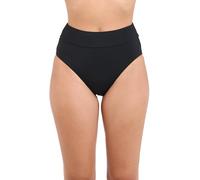 La Blanca Women's Island Goddess Cinch Back High Waist Bottom, Black, 14