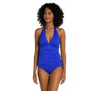 La Blanca Women's Island Goddess Halter Tankini Swimsuit Top, Sapphire, 20