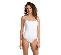 La Blanca Women's Lingerie One Piece Swimsuit, White//Saltwater Sands, 8