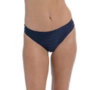 La Blanca Women's Standard Hipster Swimsuit Bottom, Indigo/Linea Costa, 14