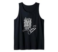 La Boca, Buenos Aires, Argentina Signature Heart Art Tank Top