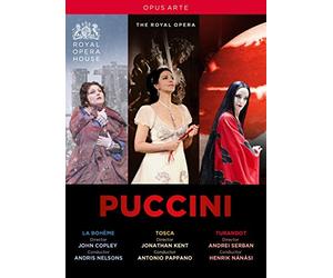La Bohéme/Tosca/Turandot: Royal Opera House [DVD] [2015]