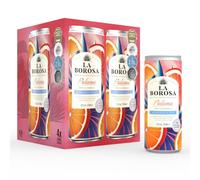 La Borosa Paloma Cocktails | Ready-to-Serve | Non-Alcoholic Tequila Alternative, 4 x 250ml (4 pack)