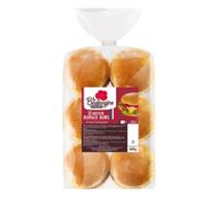 La Boulangère Brioche Burger Buns 12 Pack (600g) | Soft & Light French Brioche Bread Rolls | Perfect for Burgers & Gourmet Sandwiches