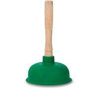 La Briantina 1 x Sink Drain, Wood Rubber, Green, Diametro 15 cm