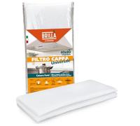 La Briantina 1 x Cooker Hood Filter, Polyester wadding EVA, White, 40 x 80 cm
