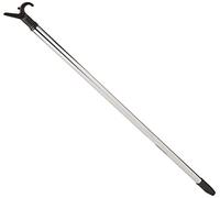 La Briantina Chrome Coat Hanger Pole, Telescopic Closet Hook Extendible to 150 cm
