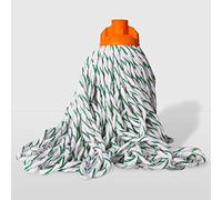 LA BRIANTINA DI POLI GIOVANNI S.P.A Edelweis Mop Continuous Thread 260 g, Microfibre, White, 25 cm