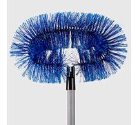 La Briantina Luxor Spider for Large Spaces, Dust Capture Broom for Web with Feathered Bristles