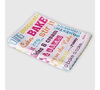 La Briantina New Print Extra Absorbent Cleaning Cloth for Drying Dishes, Cups and Kitchen Surfaces, Reusable, 30 x 40 cm, Random Colour