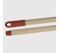 La Briantina Professional Handle for Brooms, Length 130 cm, Non-Slip Finish, Made of plasticised Metal