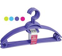 La Briantina Space Saving Hanger Set, Polypropylene (PP), Random, 40 cm