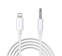 La Brodée Aux Cable for iPhone in Car, Headphones Aux Cord for Car/Headphone/Home Stereo/Speaker, 3.5mm Aux Cable Compatible with iPad/iPod/iPhone 11/12/13/14/Pro/Xs/XR/X/8/7