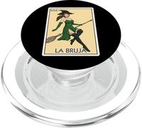 La Bruja The Witch Card Mexican Lottery Card La Bruja PopSockets PopGrip for MagSafe