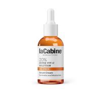 La Cabine 20% Super Vit-C Serum-Cream 30ml- Powerful 2-in-1 Brightening & Moisturizing Formula | Antioxidant Action for Luminous, Hydrated Skin | Fast-Absorbing Oil-Free Texture