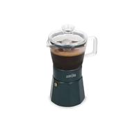 La Cafeti?re Espresso Maker with Heat-resistant Borosilicate Glass Top Chamber