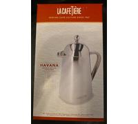 La Cafetier 3 Cup Double Walled Cafetiere Silver