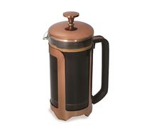 La Cafeti?re Roma Stainless Steel French Press Coffee Maker with Wide-set Handle