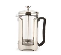 La Cafeti?re Roma Stainless Steel French Press Coffee Maker with Wide-set Handle