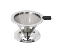 La Cafeti?re Stainless Steel Filterless Coffee Dripper for Pour-Over Coffee