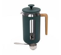 La Cafetière 2pc Cafetière Set with Pisa 8-Cup Green Cafetière and Stainless Steel Coffee Measuring Scoop - Green - Stainless Steel and Borosilicate Glass