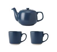 La Cafetiere 3pc Teapot Set in Navy La Cafetiere Navy
